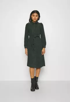 Рубашка Vero Moda ПЛАТЬЕ-РУБАШКА VMSOYE CALF, цвет scarab
