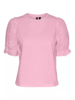 Рубашка VERO MODA, розовый