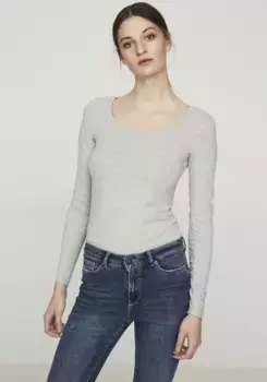 Рубашка Vero Moda с длинными рукавами "VMMAXI", серый