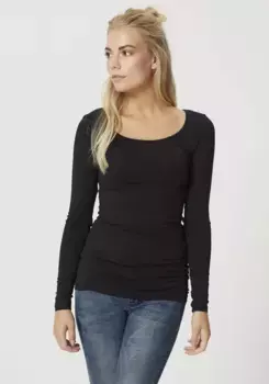Рубашка Vero Moda с длинными рукавами "VMMAXI", черный