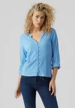 Рубашка Vero Moda, синий