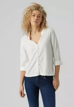 Рубашка Vero Moda свободной посадки, белый