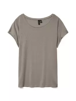 Рубашка VERO MODA VMAva, серо-коричневый