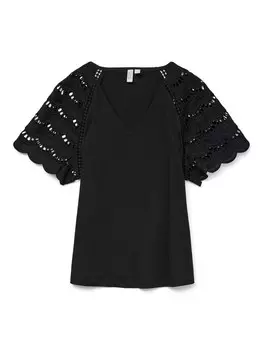 Рубашка VERO MODA VMBLASY, черный