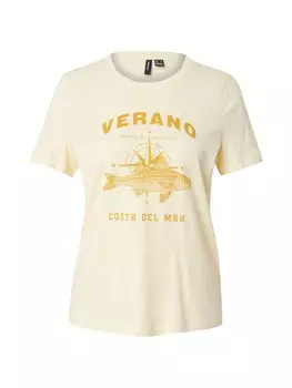 Рубашка VERO MODA VMDINA OLLY, цвет Light yellow