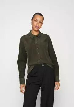 Рубашка Vero Moda ВМЛИНДА ОБЫЧНАЯ, цвет forest night