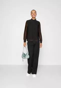 Рубашка Vero Moda VMNALA L/S O-NECK, черный