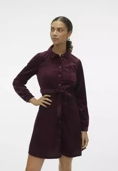 Рубашка Vero Moda ВМНИНА, цвет winetasting