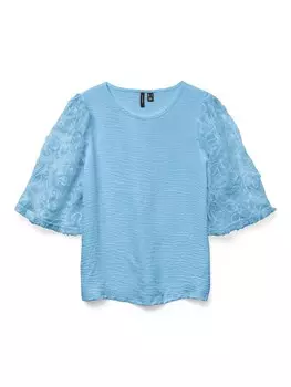 Рубашка VERO MODA VMNina, лазурный