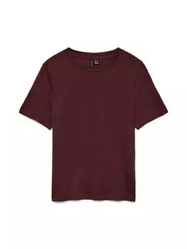 Рубашка VERO MODA VMPaulina, цвет Wine red