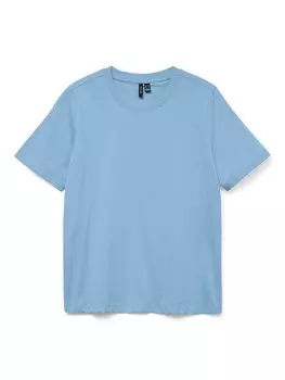Рубашка VERO MODA VMPAULINA, светло-синий