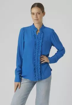 Рубашка Vero Moda VMSELLA FRILL, парашютистка