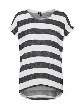Рубашка VERO MODA VMWide, черный/белый
