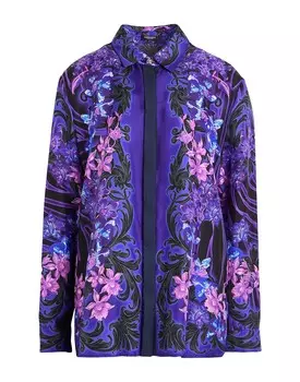 Рубашка Versace, фиолетовый