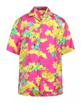 Рубашка Versace, фуксия