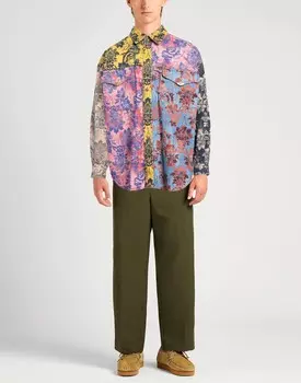 Рубашка Versace Jeans Couture, бледно-розовый