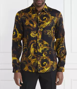 Рубашка Versace Jeans Couture Regular Fit, черный