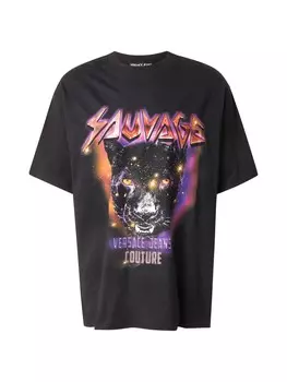 Рубашка Versace Jeans Couture SAUVAGE-PANTHER, черный
