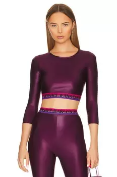 Рубашка Versace Jeans Couture Shiny, цвет Fig