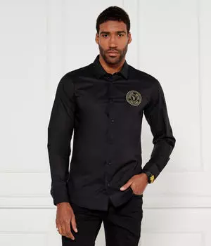 Рубашка Versace Jeans Couture Slim Fit, черный