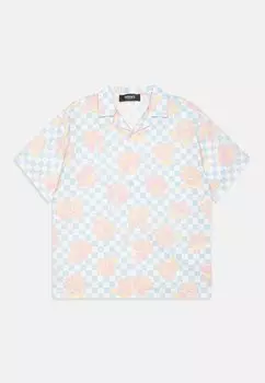 Рубашка Versace, светло-синий