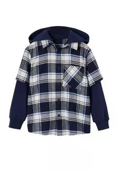 Рубашка Vertbaudet, синий