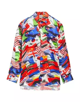 Рубашка Vetements, красный