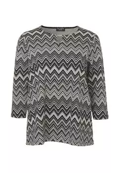 Рубашка Via Appia -Due-, цвет Schwarz Multicolor