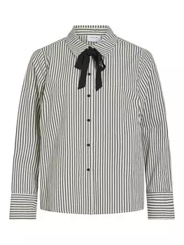Рубашка VILA Blouse, черный