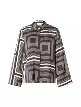 Рубашка VILA Blouse VIMADJA, черный