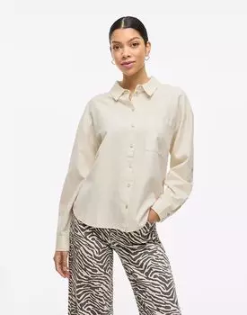 Рубашка Vila из суперлегкого натурального мелана