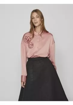 Рубашка VILA МЕДИНА, роза старая.