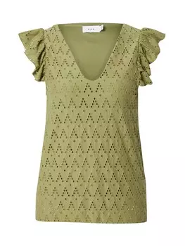 Рубашка VILA VIAmalina, оливковый