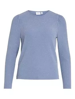 Рубашка VILA VIEleina, темно-синий