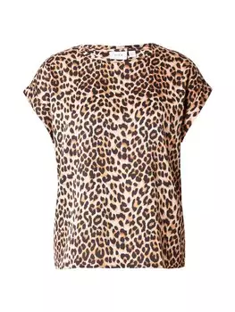 Рубашка VILA VIEllette, цвет Caramel/Light brown