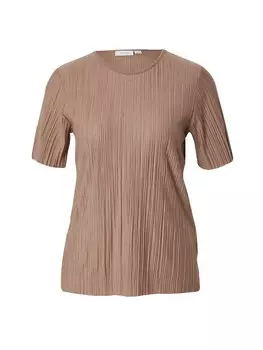 Рубашка VILA VIPlisa, коричневый