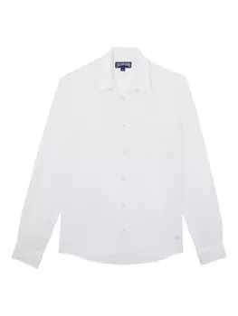 Рубашка Vilebrequin с накладным карманом, белый