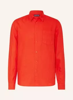 Рубашка VILEBREQUIN Slim Fit, оранжевый