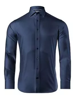 Рубашка Vincenzo Boretti, темно-синий