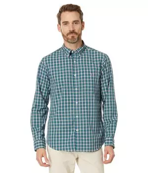 Рубашка Vineyard Vines Clssc Fit Gingham Poplin Shirt, цвет SEA SWELL PLD