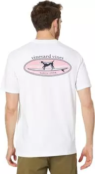 Рубашка Vineyard Vines Dog Surf Logo Shrt Slv Pkt T, цвет Palm Beach