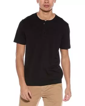 Рубашка Винс Хенли Vince, черный