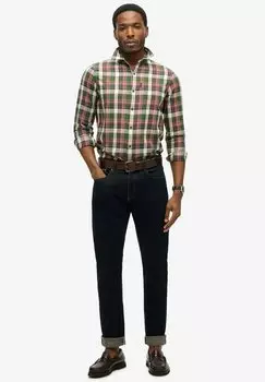 Рубашка VINTAGE CHECK Superdry, зеленый