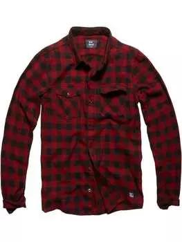 Рубашка Vintage Industries, красный