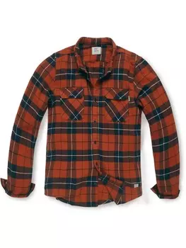 Рубашка Vintage Industries, оранжевый