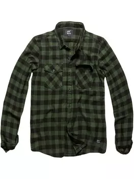 Рубашка Vintage Industries, зеленый