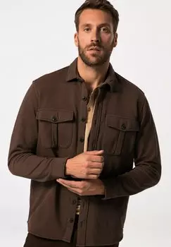 Рубашка VINTAGE-LOOK LANGARM KENTKRAGEN JP1880, цвет dunkelbraun