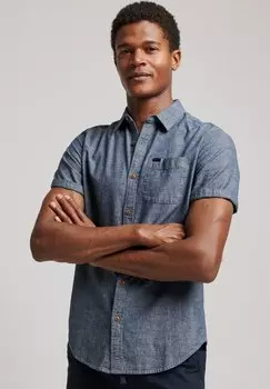 Рубашка VINTAGE LOOM SHORT SLEEVE Superdry, цвет raw