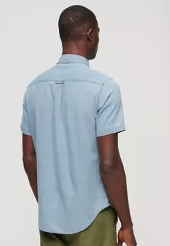 Рубашка Vintage Loom Short Sleeve Superdry, потертая стирка