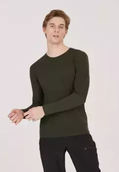 Рубашка Virtus с длинными рукавами "Hubert" с дышащей функцией, зеленый